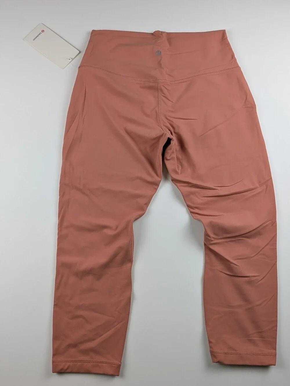 NWT Lululemon Align HR Crop 23 Pink Savanna Size 12 Pilates Princess Balletcore